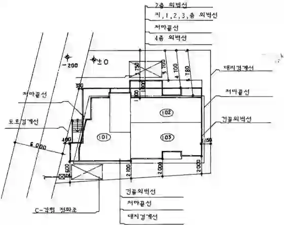 미림빌라 배치도 이미지